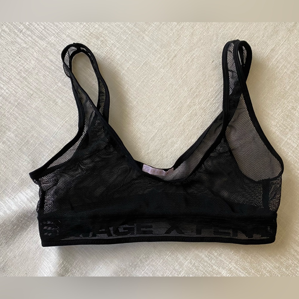 🌟 Savage x Fenty Mesh Bralette Sport Top XS